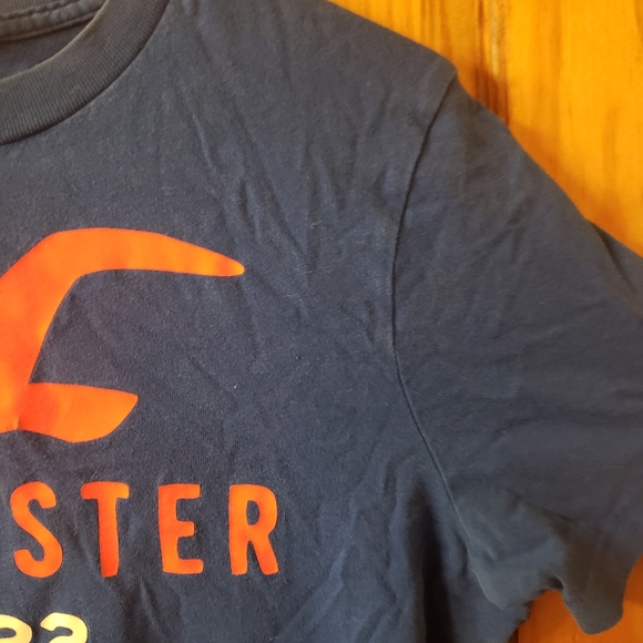 Hollister graphic tee-blue/orange - Picture 3 of 4